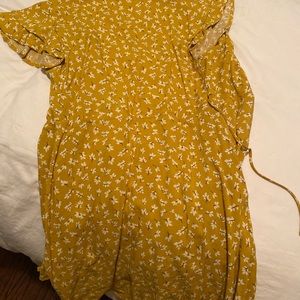 Floral Wrap Sun Dress